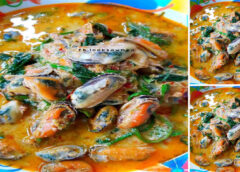 แจกสูตรทำ “แกงคั่วกะทิหอยแมลงภู่” แกงกะทิสีสวย หอยตัวโตๆอร่อยกลมกล่อมทำง่ายมากๆ