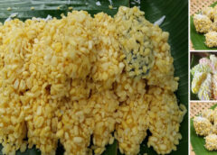 แจกสูตรทำ “ขนมถั่วแปบ” สีสันสดใส เมนูขนมไทยที่ทำง่ายใช้ส่วนผสมไม่กี่อย่าง