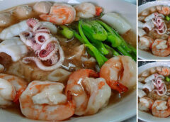แจกสูตรทำ “ราดหน้าทะเล” น้ำเข้มข้นหอมอร่อย เส้นหอมกลิ่นคั่วกระทะ เครื่องทะเลแน่นๆ