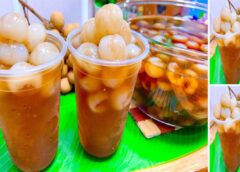 แจกสูตรทำ “ต้มน้ำลำไยสด” สูตรเครื่องดื่ม หอมหวาน กรอบสดชื่นดื่มเย็นๆคลายร้อนได้ดีสุดๆ