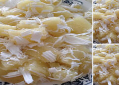 แจกสูตรทำ “ขนมมันสำปะหลังนึ่ง” ขนมไทยเนื้อนุ่ม หนุบหนับ หวานมันอร่อย เคี้ยวหนึบหนับทานเพลินมาก
